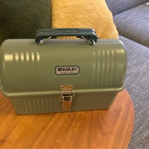 Stanley Olive Metal Lunch Box
